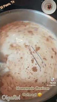Homemade Mexican Oatmeal 😋 Deliciosa Avena Mexicana 😋 ! Don't Forget to Subscribe! #easy recipe!