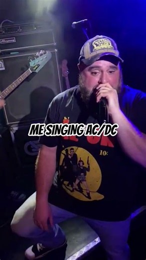 SINGING AC/DC WITH MY COVERBAND RUBBER BABY BUGGY BUMPERS