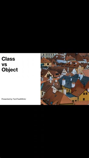 Class vs Object #java #javaforbeginners #javainterview #oopconcepts #short #itshorts #viralshorts