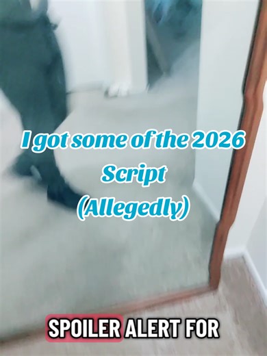 I got some of the 2026 Script (Allegedly) #2026 #script #meme #allegedly #viral