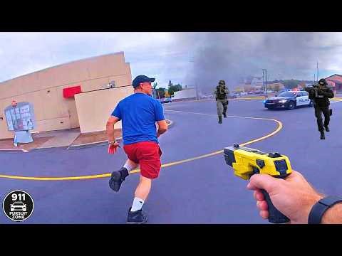 MOST BRUTAL High-Speed Police Chases Caught on Dashcam You Wouldn't Believe if Not Filmed #113