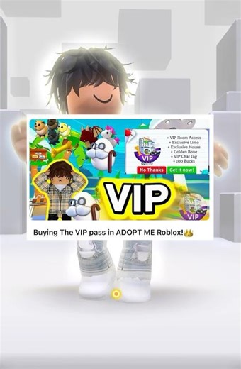 🤯NEW VIDEO 🤯OUT NOW 🤯I bought VIP in Adopt Me. Is it worth it? #roblox #adoptmeroblox