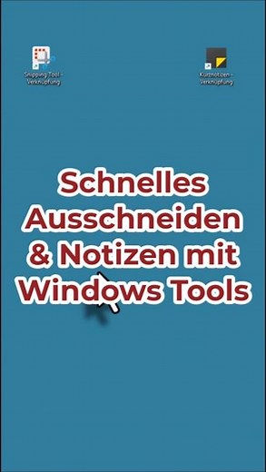 Cut and take notes with Windows tools.