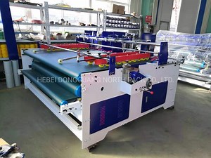 [Hot Item] Semi-auto Press Type Folding Gluing Carton Making Machine