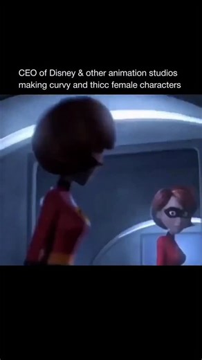 😂 Disney and similar studios often design female characters to be very attractive because it helps create iconic, memorable figures that appeal to audiences. They use features like big eyes, clear skin, symmetrical faces, slim figures, and confident body language—traits that are traditionally seen as beautiful. These designs make the characters easier to market, more recognizable in merchandise, and emotionally engaging for viewers. It’s not always about realism, but about creating an idealized