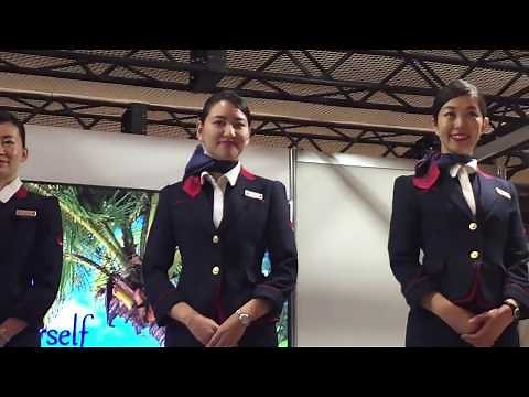 日本航空JAL 現役CAによる歴代制服コレクション（JAPAN AIRLINES）