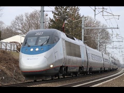 America's Fastest Train - Acela Express Compilation