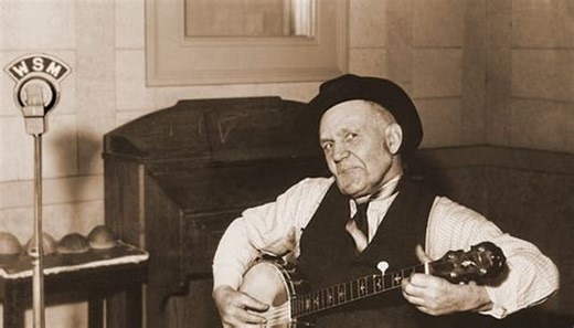 Who is Uncle Dave Macon, the Grand Ole Opry's first superstar?