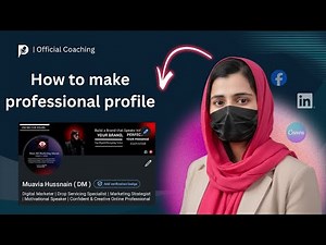 How to make professional profile by | Official Coaching #professionalprofile