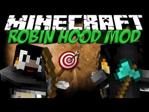 Robin Hood Mod: Minecraft HawkEye Mod Showcase! 100th Video!!