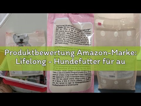 Produktbewertung Amazon-Marke: Lifelong - Hundefutter für ausgewachsene Hunde (Adult) kleiner Rassen