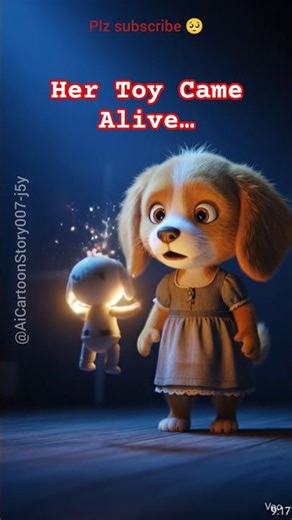 Her Toy Came Alive… But It Hated Her Brother 😳🧸 | #shorts #viral #ai ‪@AiCartoonStory007-j5y‬
