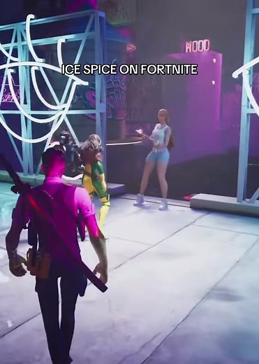 Ice Spice's Performance of 'In Ha Mood' on Fortnite