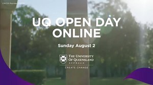 161 reactions · 3 comments | Discover all that UQ has to offer, meet Australia's most awarded teachers, and learn more about your study options. Join us for UQ Open Day online. | The University of Queensland - International | Facebook