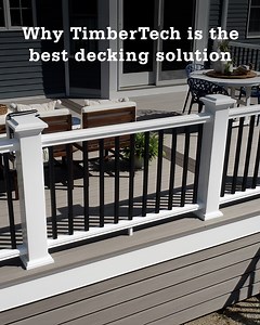 1.5K reactions · 253 shares | There’s composite — and then there's TimberTech. Defined by real wood looks, minimal maintenance, and premium aesthetics. Sustainably made, enduringly beautiful. | TimberTech | Facebook