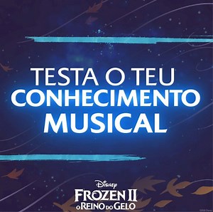 Achas que tens todas as músicas de Frozen 2 na ponta da língua? Testa-o agora! 'Frozen 2 - O Reino do Gelo' já está disponível em DVD! ⛄️ 👸 ❄️ | Disney