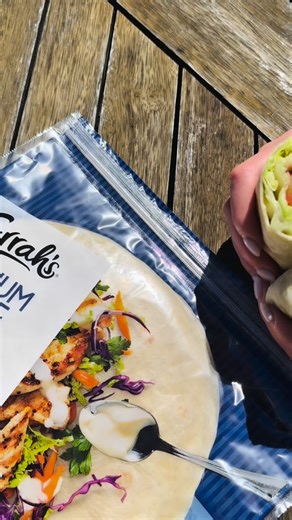 2.3K views · 50 reactions | These easy Ham & Salad Wraps are the perfect leftover lunch!  | Farrah's | Facebook