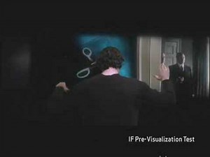 Minority Report - pre-visualization and gestural interface