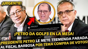 145K views · 10K reactions | ¡Urgente! Presidente Petro le m3t3 trem3nda par4da al F1scal Barbosa por el tema de recompensas por compra de votos. | Estrato Medio Noticias | Facebook