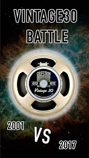 Celestion Vintage 30 - Battle!