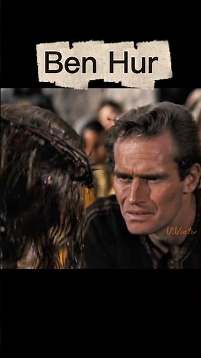 Water for Jesus | Ben-Hur’s Most Emotional Scene (1959)#benhur #faith #jesus #shorts