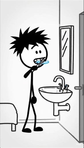 Toothpaste Prank Gone Wrong 😂 | Funny Stickman Animation #shorts