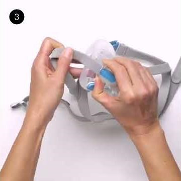 Disassembly instructions | Full face CPAP mask | ResMed AirFit™ F30