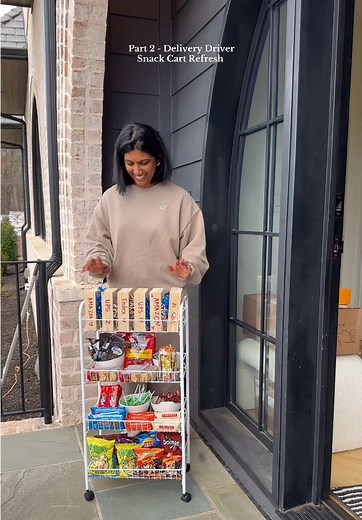 Delivery Driver Snack Cart Refresh Every 6 Weeks