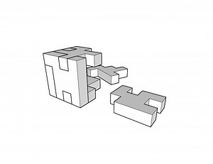 3D Puzzle Cube PDF Download Plans and Template - Etsy
