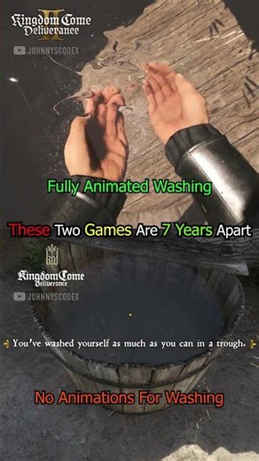 Washing Detail Comparison - KCD1 (2018) vs KCD2 (2025)