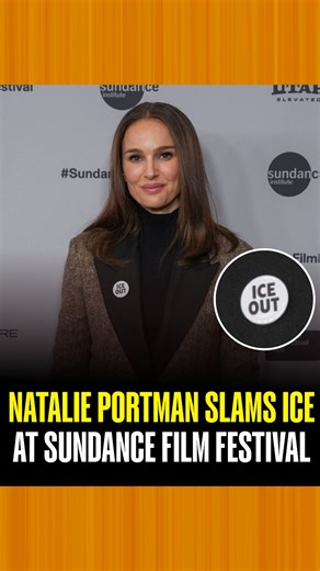 Speaking at the Sundance Film Festival, actor Natalie Portman said it is "impossible to ignore what ICE is doing," referring to the recent attack on civilians by the federal agency. Portman said she was encouraged by Americans supporting one another at the community level, calling it "beautiful" amid growing national tensions. #natalieportman #iceout #ice | Republic