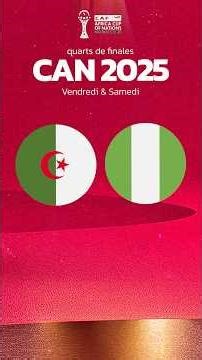 ALGERIA VS NIGERIA PREDICTION ✅🏆 #football #shorts
