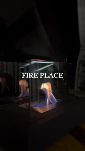 Cozy Tiny Fire for Big Home Vibes