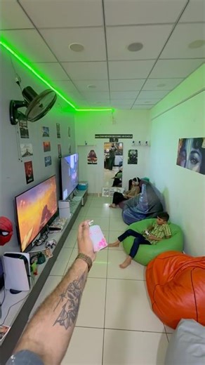 Day 76 – Gaming Café Owner Life | PS5 Gaming Zone Morning Routine, Cleaning & Daily Setup
