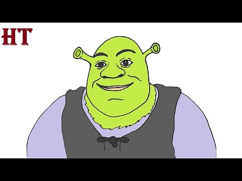 How to Draw Shrek Easy for beginners
