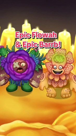 My Singing Monsters New Monsters - Epic Flowah & Epic Barrb