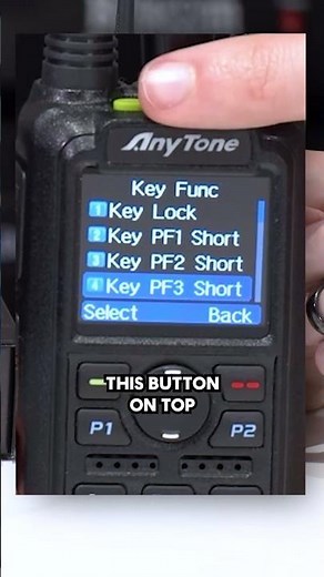 How to Program the Button for your Transmit Power#hamradio #dmr #bridgecom #dmrradio