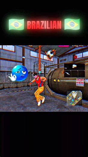 Brazilian 🇧🇷 Impossible Shots 😈 | Free Fire Pro Gameplay #Shorts