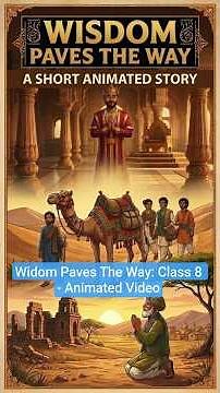 #storytelling #ncert Wisdom Paves the Way | Class 8 English | CBSE Poorvi Chapter 3 #trending