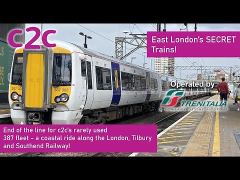 End of the Line for c2c’s SECRET Fleet of Class 387s - A Coastal Ride Between London & Essex!