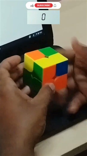 2.29s Rubik's Cube 2x2 Solve! #shorts