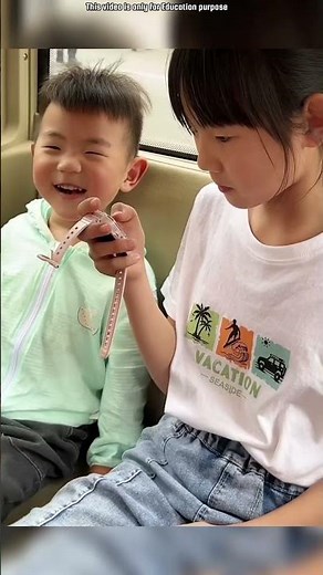 Chinese sister gets the job of carrying her brother 😲