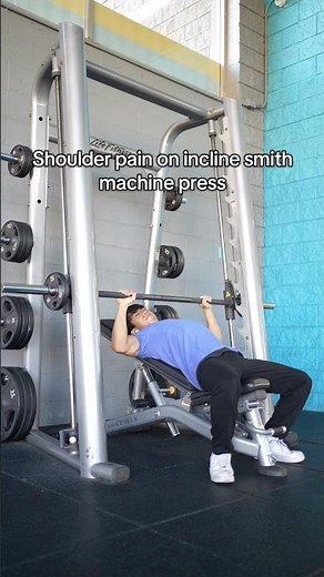 How to Solve Shoulder Pain on Smith Machine Bench Press