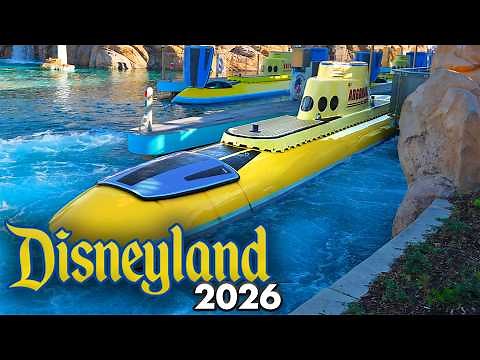 Finding Nemo Submarine Voyage 2026 - Disneyland Ride [4K POV]