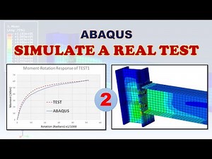 (02) Extrude Holes and Assembly Elements - Abaqus Tutorials - Civil Enginering