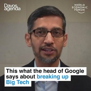 Talking tech with Sundar Pichai, Google CEO. Watch the full session here: https://wef.ch/2NGhLa5 #DavosAgenda | World Economic Forum