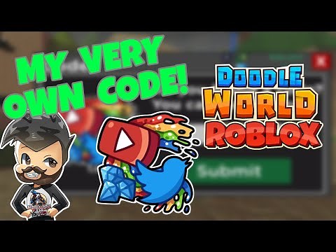 DOODLE WORLD [CROSSROADS UPDATE] - MY VERY OWN SECRET CONTENT CREATOR CODE - ROBLOX