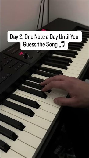 Day 2: One Note a Day Until You Guess the Song 🎵