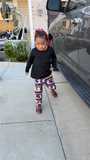 Rae headed to school today. | RAE