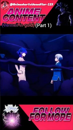 Alto summons Vermeil for the first time! 📕😈 | Vermeil in Gold Part 1 #anime#shorts #vermeilingold